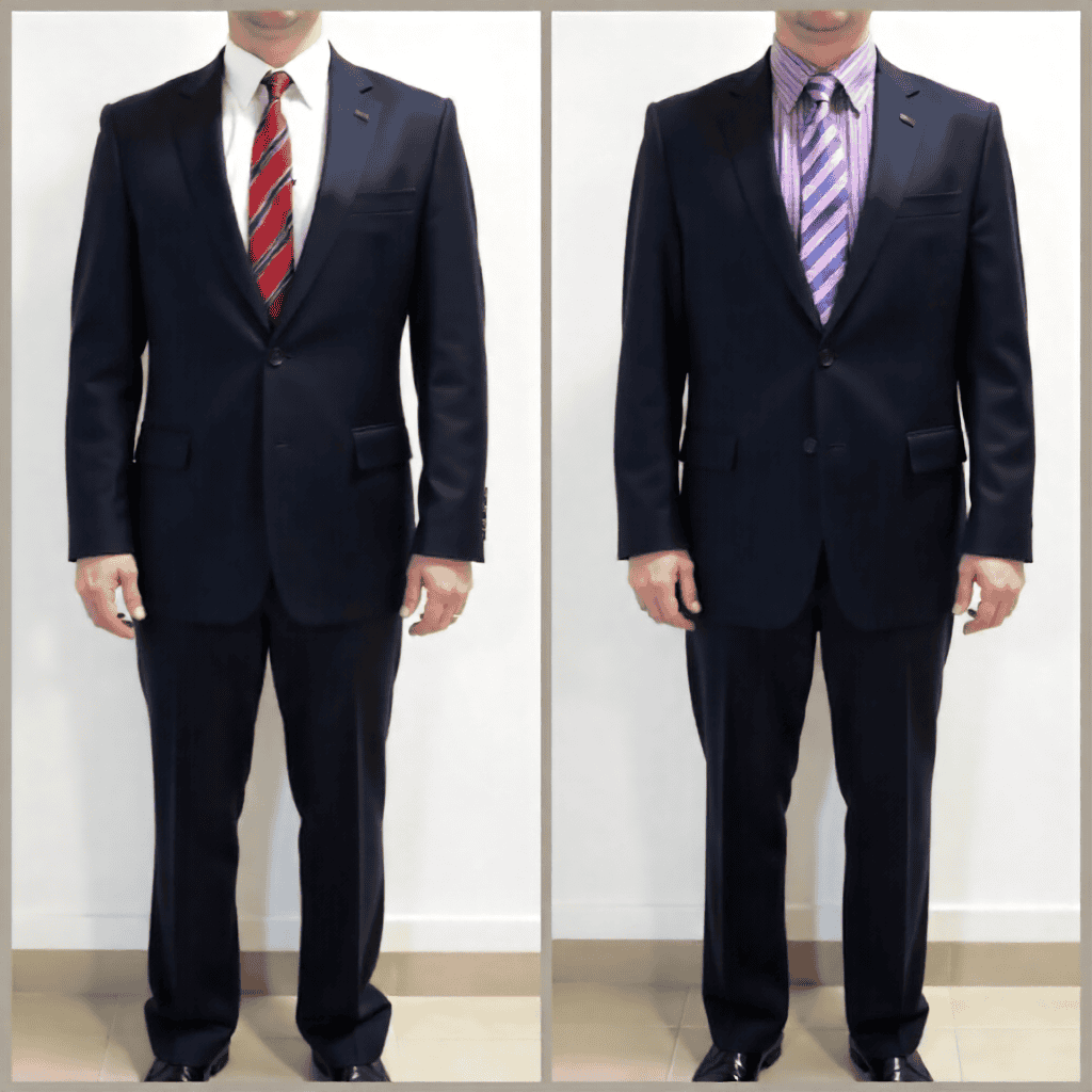 Tailor crafting a bespoke jacket pattern